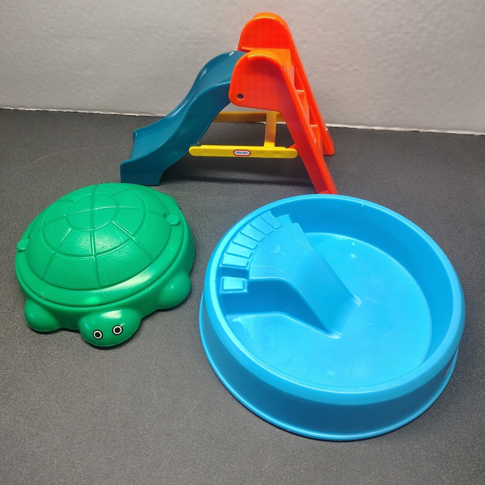 Vintage LITTLE TIKES dollhouse Playground items